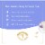 Anti-Stress Moisturizing Liquid Body Wash Blue Chamomile and Oat Milk; 22 oz Perspective: top
