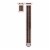 Infinity Bi-Color Rose Gold/Black Band for Apple Watch 1,2,3,4,5,6 & SE - Size 38mm/40mm Perspective: top