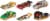 Mattel Hot Wheels® Assorted Winter Vehicles Perspective: top