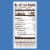 Ghirardelli® Dark Chocolate Sea Salt Caramel Squares Holiday Candy Bag Perspective: top