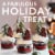 Ghiradelli® Milk Chocolate Caramel Snowmen Holiday Candy Perspective: top