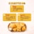 Texas Roadhouse Mini Rolls with Honey Cinnamon Glaze Perspective: top