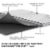 FlexPedic 2 Inch Coconut Shell Carbon Memory Foam Mattress Topper, Full Size Perspective: top