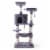 Cat Condo with Hammock and Scratching Posts - Spoil Your Cat Perspective: top