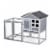 Premium Rabbit Hutch for Small Animals - Ultimate Comfort & Security Perspective: top
