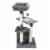 FX070 - Double Level Cat Tree - House Furniture Kittens Activity Tower Pet Play House Perspective: top
