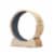 FX070 - Stylish Large Cat Running Wheel - Sturdy, Quiet, Lightweight, Natural Wood Color Perspective: top