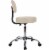 Boss Caressoft Faux Leather Doctor's Stool with Back Beige B245-BG Perspective: top
