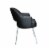 Black CaressoftPlus Guest Chair Perspective: top