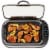 PowerXL Smokeless Grill Pro Perspective: top