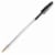 Bic Cristal Xtra Smooth Ball Pens Medium Point (1.0mm) Black (Pack of 14) Perspective: top