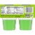 Jell-O Kool-Aid Gels Strawberry Kiwi Ready-to-Eat Gelatin Snacks (Pack of 4) Perspective: top