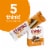 think!® Delights Keto Chocolate Peanut Butter Pie Protein Bars 5 ct Perspective: top