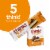 think! Delight Chocolate Peanut Butter Pie Keto Protein Bars Perspective: top