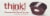 think!® Chocolate & Crème Cupcake Gluten Free High Protein Bars Perspective: top