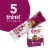think! Delight Chocolate Peanut Butter Cookie Dough Keto Protein Bars Perspective: top