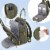 RUVALINO Large Diaper Bag BackpackArmy Green Perspective: top