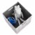 Galli Storage Bin Grey Stripe - Set Of Two Perspective: top