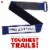 Blue PRO BIKE TOOL Frame Strap - Inner Tube & Tool Carrying for MTB, Road & Gravel Bikes Perspective: top