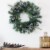 Northlight Mixed Pine with Blueberries Pine Cones and Ice Twigs Artificial Christmas Wreath - Perspective: top
