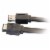 C2G Serial ATA To External Serial ATA Cable 1m Black Perspective: top