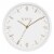 La Crosse Technology Etta Metal Wall/Table Clock Perspective: top
