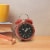 La Crosse Technology Twin Bell Alarm Clock - Red Perspective: top