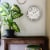 La Crosse Technology Silas Indoor/Outdoor Wall Clock Perspective: top