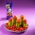 Takis Fuego Hot Nuts Resealable Hot Chili Pepper & Lime Double-Crunch Peanuts Perspective: top