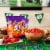 Takis Flare Hot Nuts Resealable Chili Pepper & Lime Double-Crunch Peanuts Perspective: top