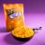 Takis Waves Cheesy Intense Nacho Cheese Wavy Potato Chips Perspective: top