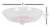 Curtis Wagner Plastics DS-600 Plastic Carpet Saver Heavy Footed Plant Saucer Perspective: top