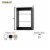 LOVMOR 25.5" W Black Short Tower Wood Built In Closet Organizer Unit, Wood Closet Organizer Perspective: top