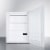 Compact medical all-refrigerator for temperature stable medical storage, with digital ther Perspective: top