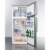 28 Wide Top Mount Refrigerator-Freezer With Icemaker Perspective: top