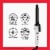 Revlon Curls & Shine Curling Iron Perspective: top