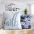 Lux Decor Collection 4-Piece Reversible Quilt Set (Queen-Navy Blush Greyson) Perspective: top