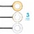 OttLite Capture Clip-On LED Ring Light Perspective: top