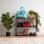 IRIS USA Stackable 3 Level Shoe Storage Bench for Closet, Entryway, or Mud Room Perspective: top