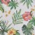 Split P Havana Printed Placemat Set - Green Perspective: top