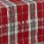 Park Designs Sketchbook Snowman Plaid Table Runner - 54 L - Red Perspective: top