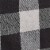 Park Designs Buffalo Check Ruffled Black and Cream Table Runner 13 x 54 Perspective: top