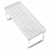 madesmart® Dots Large Stacking Cabinet Shelf in White/Grey Perspective: top