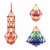 WITKA Magnetic Building Sticks for Spatial Brain Training for Kids, 200 Pieces Perspective: top