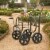 Liberty Garden Products 4 Wheel Residential Hose Reel Cart Holds Up to 250 Feet Perspective: top