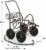 Liberty Garden Four Wheel Push Hose Cart Perspective: top