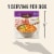 Annie Chun's Japanese-Style Spicy Miso Ramen Soup Bowl Perspective: top