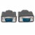 Manhattan 6 ft. Monitor Cable Black ICI311731 Perspective: top