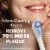 Spinbrush Pro Clean Medium Bristles Sage Green Battery Powered Electric Toothbrush Perspective: top