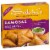 Sukhi's Indian Potato & Pea Samosa Frozen Appetizer Vegetarian Snack with Cilantro Chutney Sauce Perspective: top